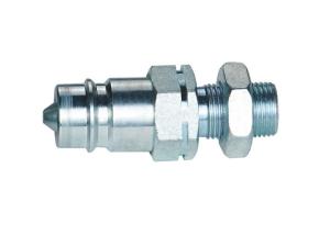 China Metric Male Therad Push Pull Coupling Hydraulic Long Nipples Poppet Valve wholesale
