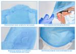 Anti Dust Medical Surgical Cap Hat Head Cover , Mob Bouffant Cap Doctor Nonwoven