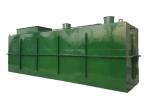 125TPH Biological Sewage Treatment Plant , 4350mm Height Wastewater Filtration