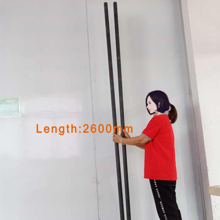 Production Leadtime 35-45 Days 40mm OD Round Carbon Tube 3.5m Matte Carbon Fiber Tube