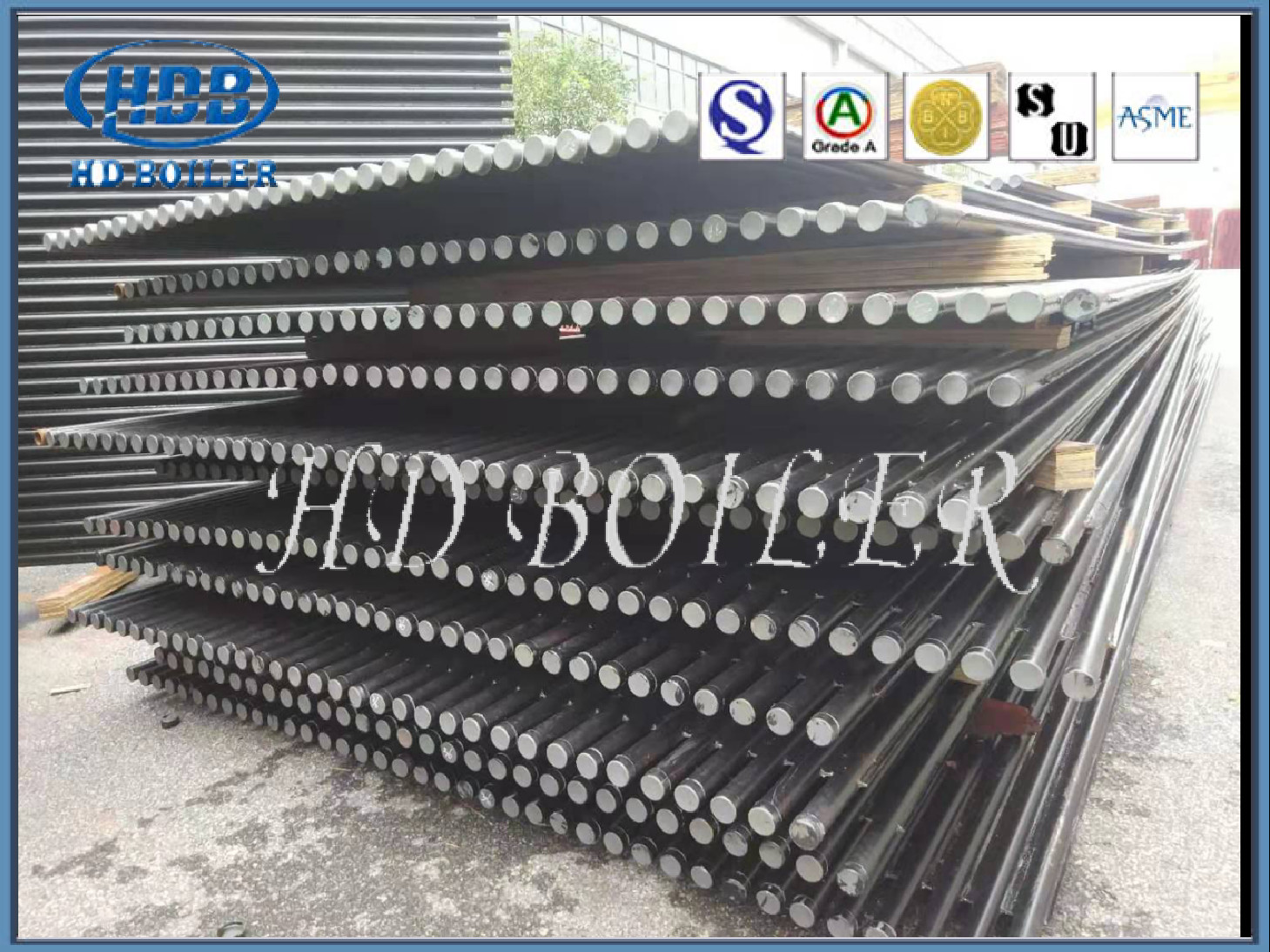 Pin Type Carbon Steel Boiler Membrane Wall Panel eco friendly