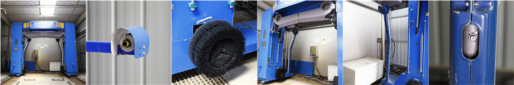 Double Arm Touchless Design Qingdao Risense 360 Touchless Automatic Car Wash Machine