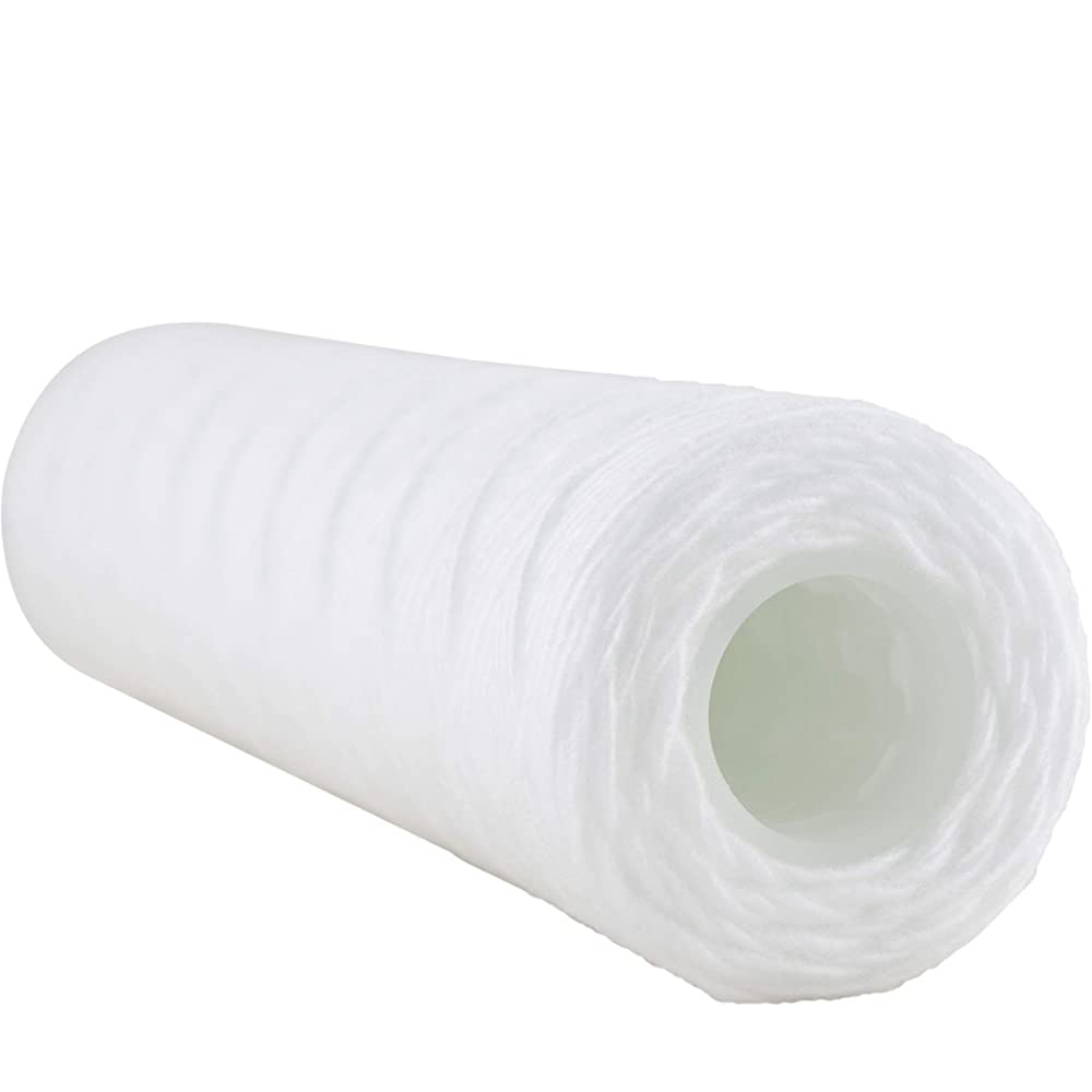 Manual 10/20/30/40 Inch Big Jumbo PP Yarn String Wound Filter Cartridge for RO Pretreatment