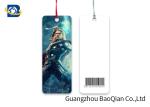 Custom Shape Flipped Lenticular Bookmark , Super Hero Custom Plastic Bookmarks