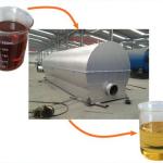 5ton 10ton 20ton Waste Tire Oil Refining Plant Distillation Machine