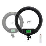 55cm 22 inch live streaming ring light for influencer Remote Control photography
