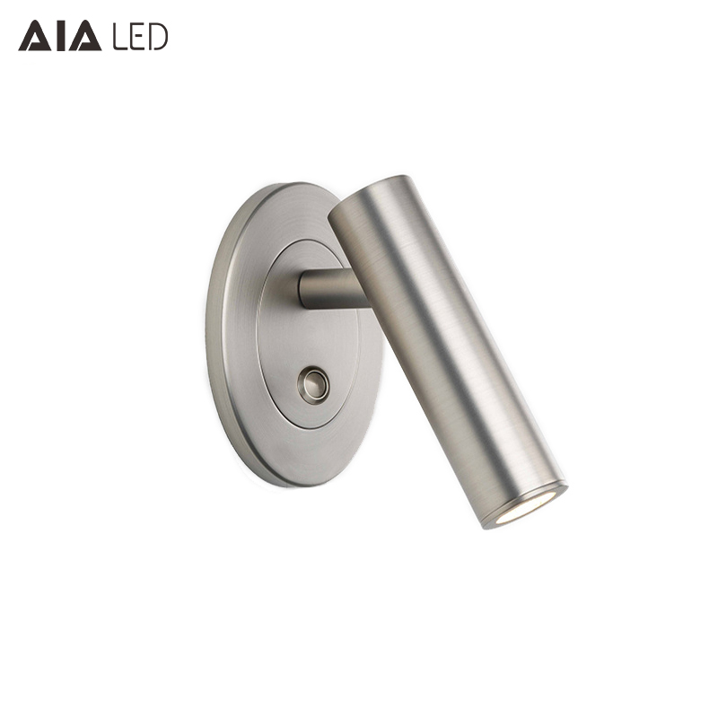 Surface mounted indoor bedside reading light/led bed wall light headboard wall light for hotel project