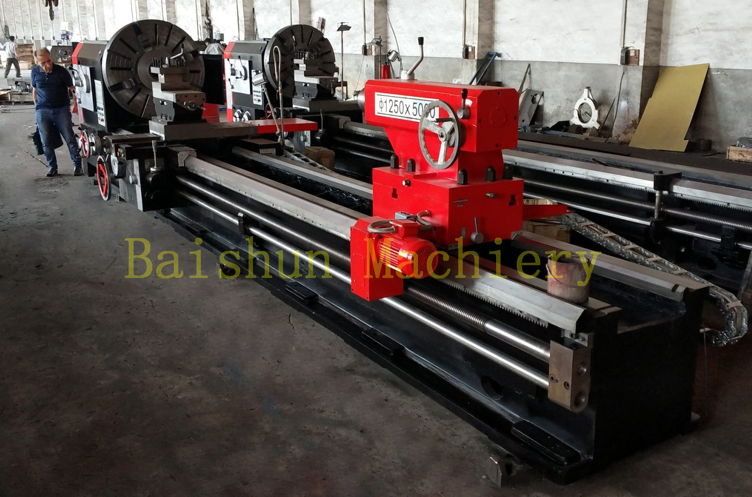 CW61125 Manual Horizontal Lathe Machine For Steel Superior Quality CE Certified
