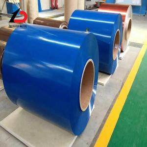 China Full Hard PPGI Steel Coil PVDF Hot DIP Colour Coated Sheet Coil wholesale