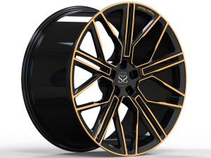 China Bmw X5 Black And Bronze 17inch 1 Piece Forged Wheels High End Design Alloy wholesale