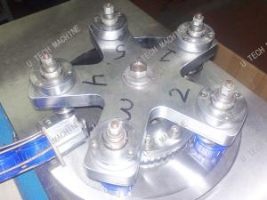 China Plastic Cap Folding Machine Caps Lip Slitting 150 - 200cps Per Hour 2kw wholesale
