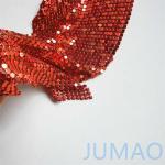 Aluminium Shiny Metal Sequin Curtains Drapery For Windows 4mm
