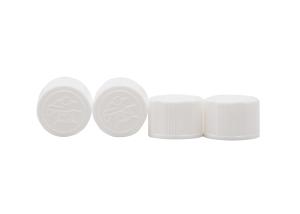China 24mm PP Pressure Child Proof Bottle Caps Ribbed Surface Design wholesale