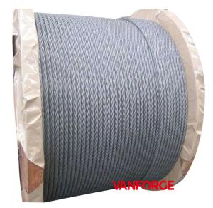 China 7x7 Marine Grade Stainless Steel Cable , Marine Wire Rope Anti Corrosion wholesale