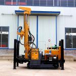 200M Pneumatically DTH Steel Crawler Drilling Depth 200M Water Well Drilling Rig