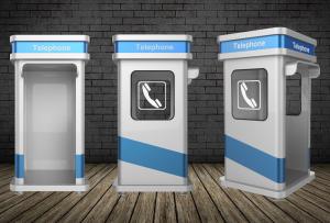 China Corrosion Resistant Heavy Duty Industrial Phone Kiosk For Noisy Areas wholesale