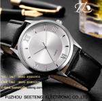 WHOLESALE PU STRAP AND ALLOY CASE QUARTZ WATCHES ELEGANT WATCH