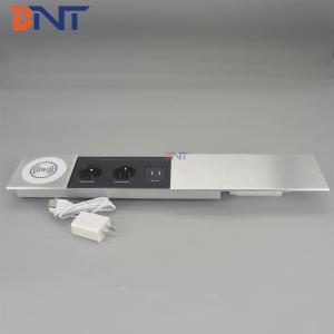 China Conference Room Aluminum Alloy Sliding Desktop Power Socket wholesale