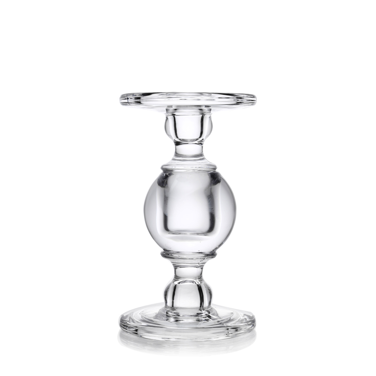 Classic Lead Free Crystal Candle Holder Party Decoration