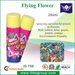 Paint Party Streamer Spray , Red / Yellow / Blue Celebration Flying Flower