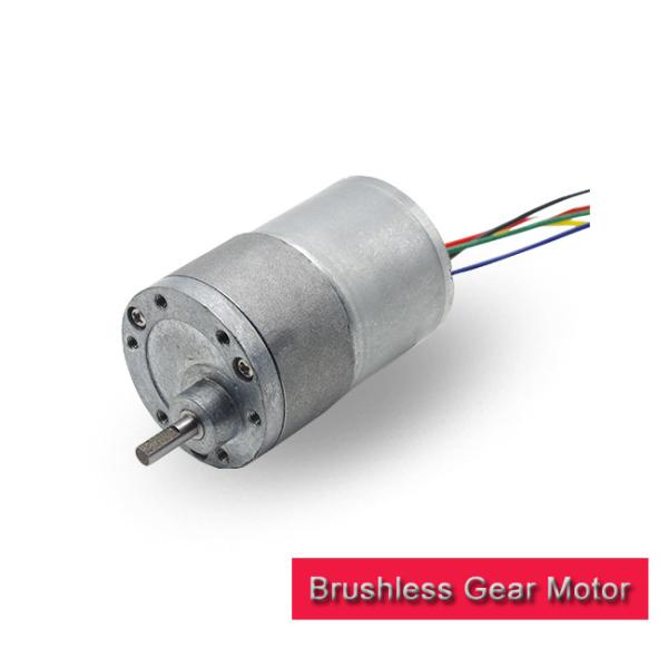 Home Appliance Brushless Gear Motor 12v 24v High Torque 37mm Offset Shaft For