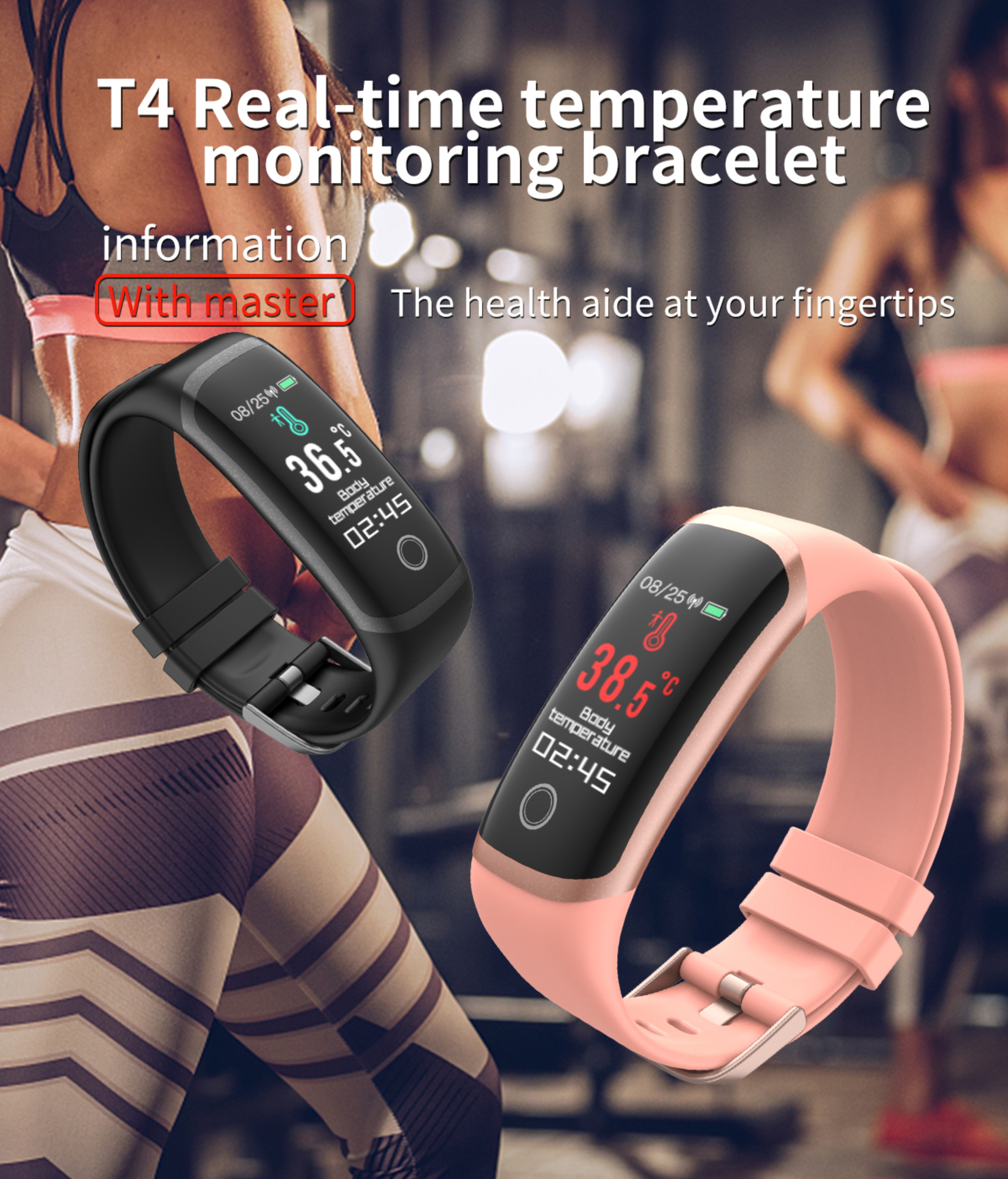 IT114 Heart Rate Smartwatch 0.96 Inch 80*160 Step Counter Smartwatch Health Exercise Broadcast Sleep