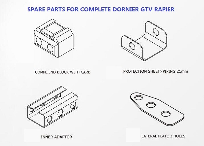 Complete Carbon Rapier For RAPIER LOOM Gtv Rapier Loom Spare Parts 2200 Rapier Tape