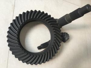China Hypoid Spiral crown bevel gears , High Precision Forging ring gear and pinion gear wholesale