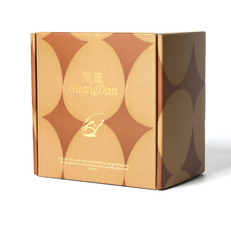 OEM Foil Stamping logo Kraft Mailer Boxes , Custom Corrugated Shipping Boxes