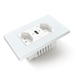 China Smart Home Essential Double Smart Socket Hands Free 110-240V wholesale