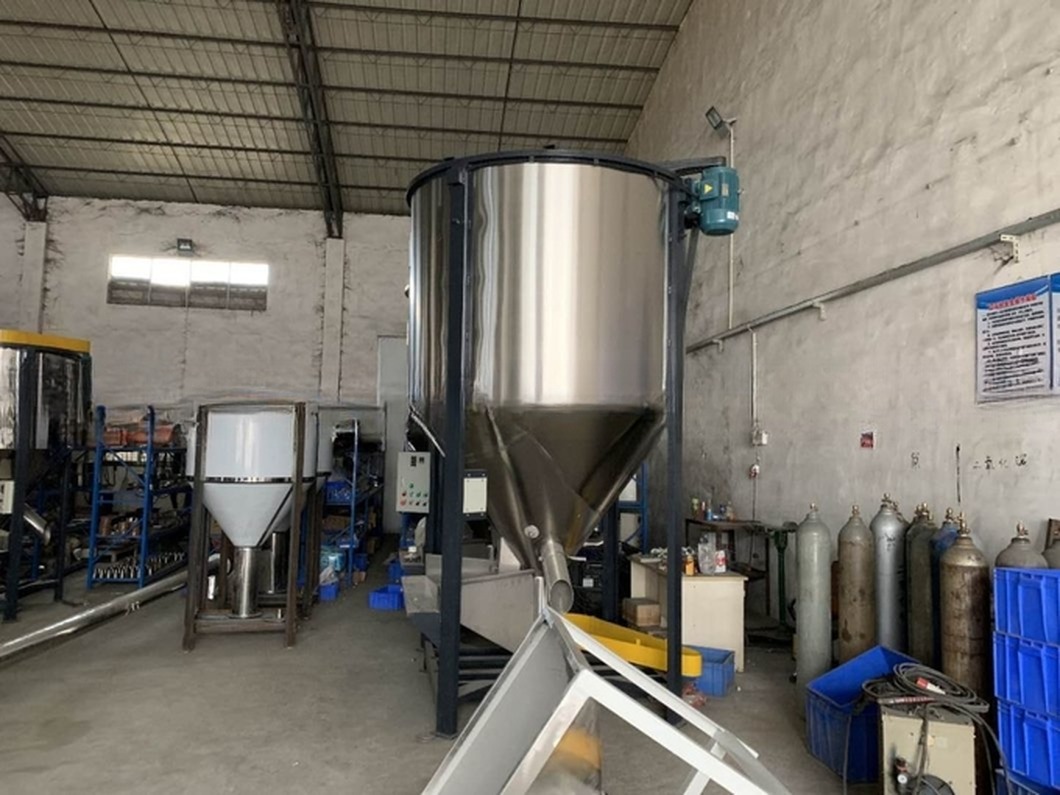 Vertical Drier &amp; Mixer for Plastic PE PP ABS PS