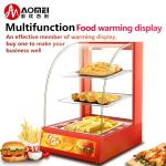 Commercial Mini Electric Food Display Warmer Showcase with Three Layers