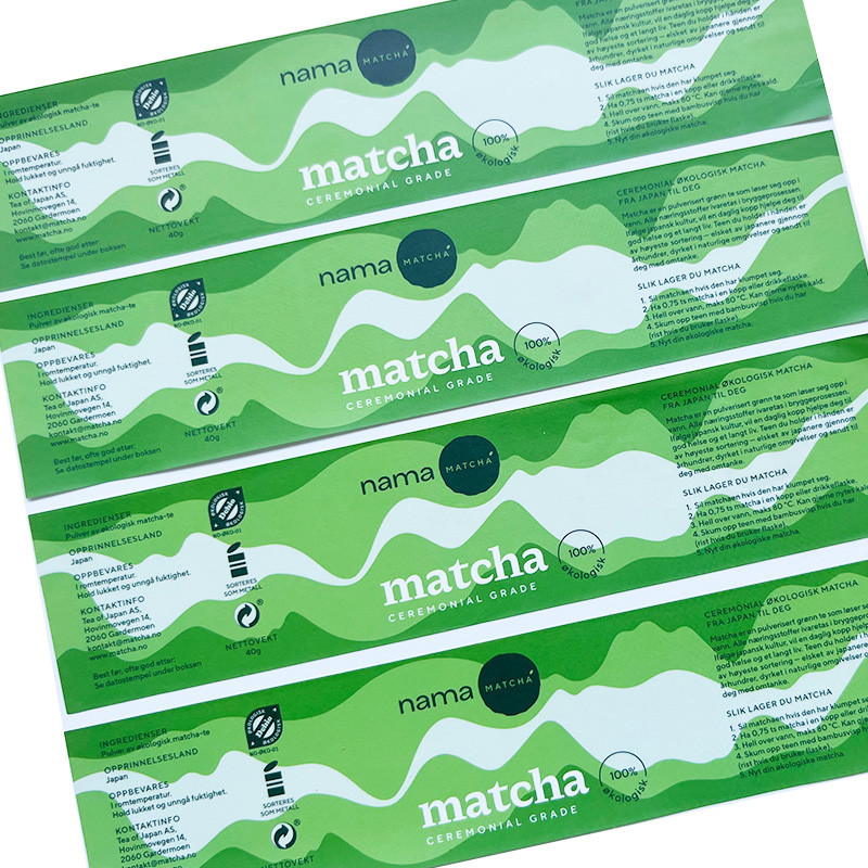 Packaging Waterproof Adhesive Sticker , Food Packaging Label Sticker