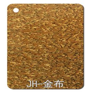China PMMA Cast Golden Silver Cloth Texture Design Acrylic Sheet 4x8ft wholesale