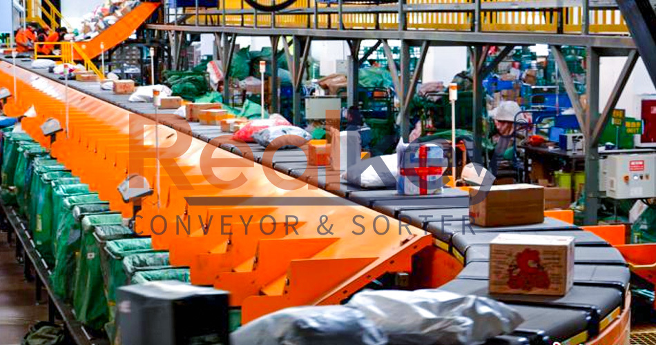Custom E Commerce Crossbelt Sorter OEM / ODM