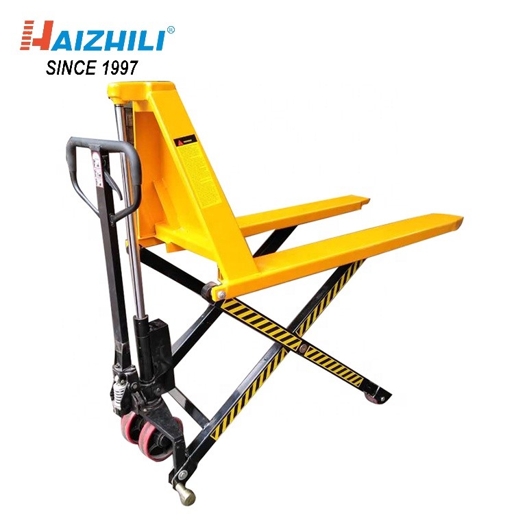 1000kg Hand Pallet Truck 800mm Lifting Height Automatic Descendng Speed Control
