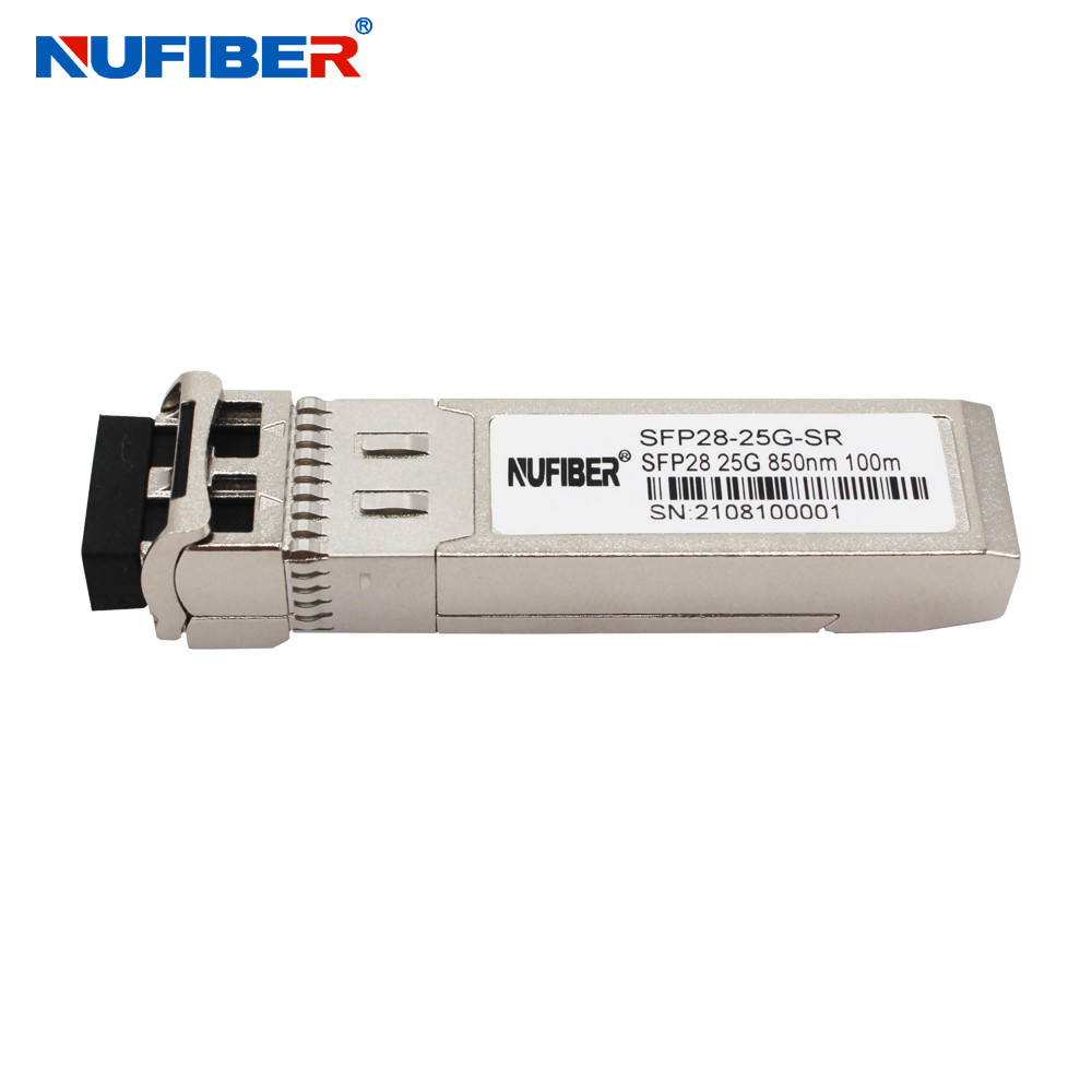 SFP28 25G Optical Transceiver Module Multimode Duplex LC 850nm 100M