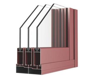China Window Extrusions Aluminum , Aluminium Extrusion Profiles Section Window wholesale