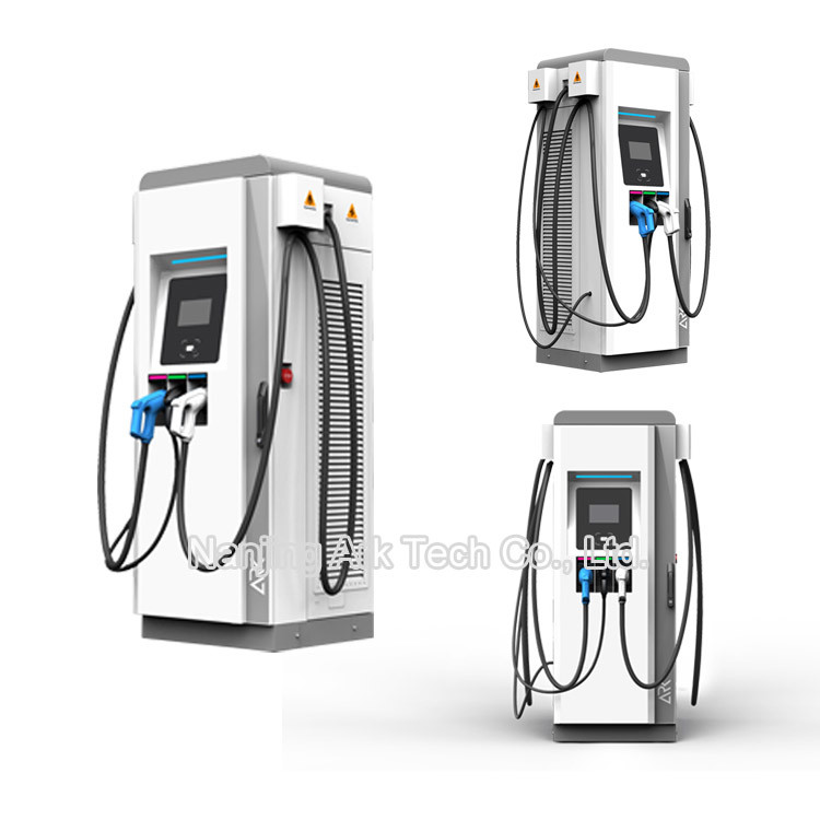 Floor Standing RFID Card OCPP 90KW DC Fast EV Charger
