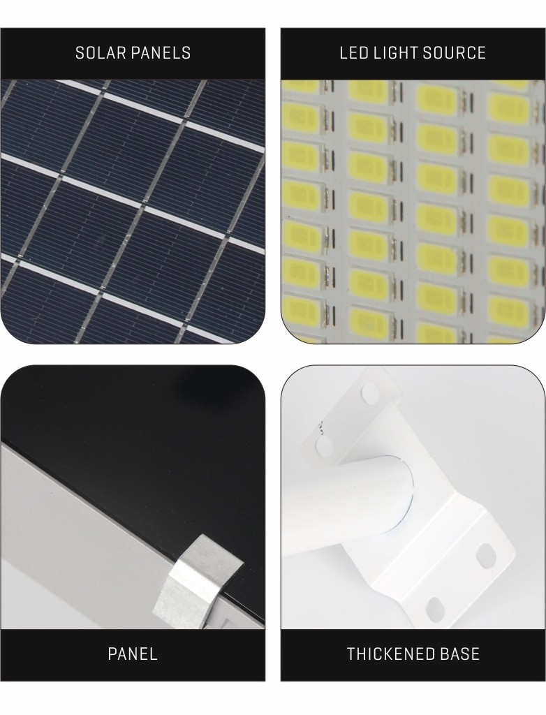 150w Solar Powered Street Lamp , Ip66 Remote Control Street Light 50000h Rated Life