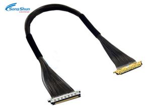 China LCD LVDS Cable 30PIN , IPEX 20474 To JAE FI-X30C-NPB Micro Coax LVDS Monitor Cable wholesale
