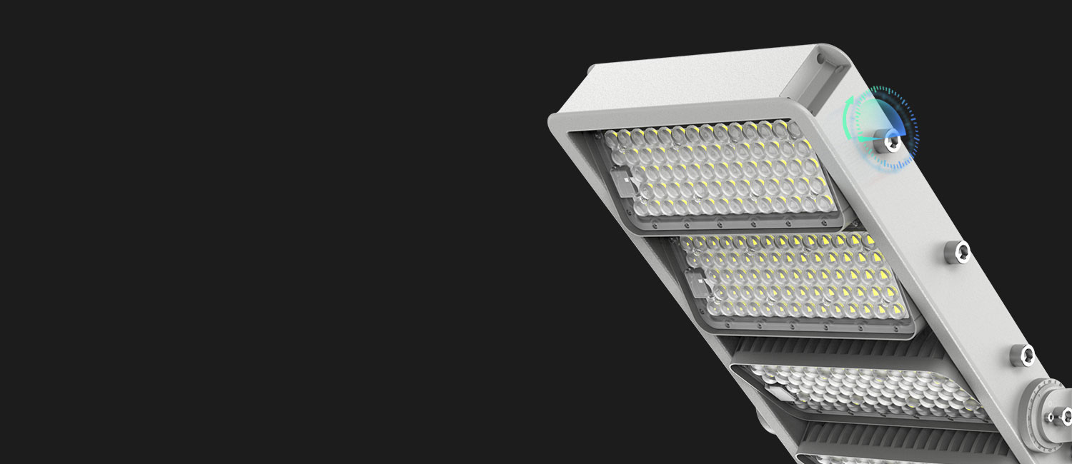 RGB Outdoor Lighting Basketball Court 1200W DMX Control LED Sports
