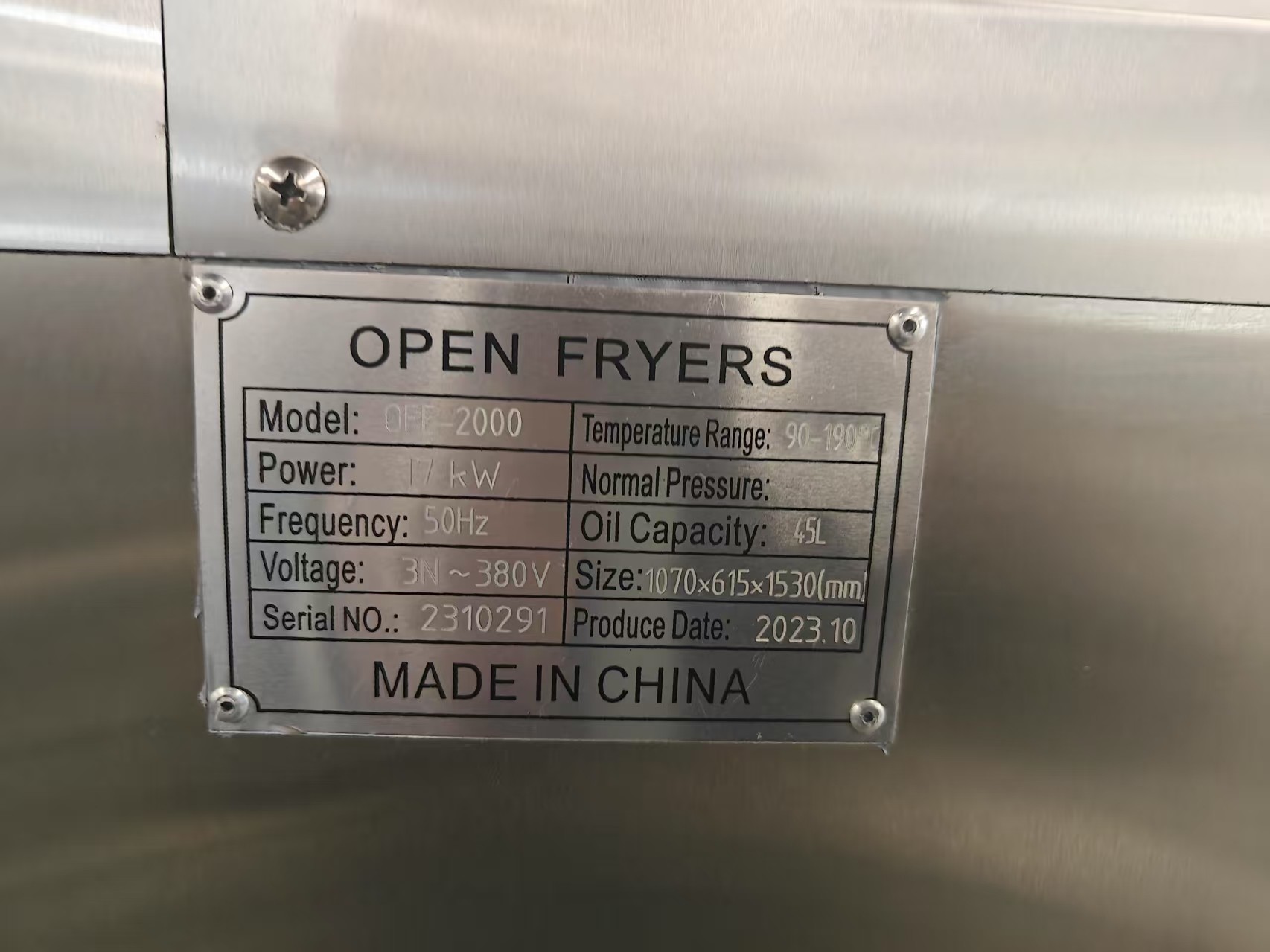 8HD Electric Digital Computer Panel 55L 5 Fry Tray Big Productivity 17KW Open Deep Fryer