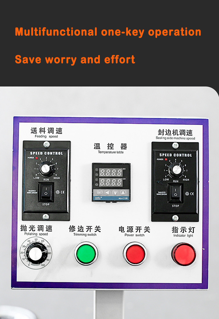 Portable Edge Banding Machine For Woodworking Pvc 4kw