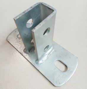 China United Brand Silver Strut Channel Fittings Electrical Strut Channel Accessories wholesale