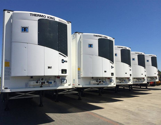 3 Axle Semi-Trailer Refrigerated Truck For Frozen Goods Transport Preservation Equipment