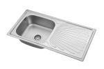 910*450mm Single Bow Topmount Kitchen Sink Anti Corrosion