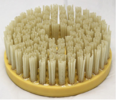 200mm Round Shape Diamond Abrasive Brush Long Lasting For Granite / Marble