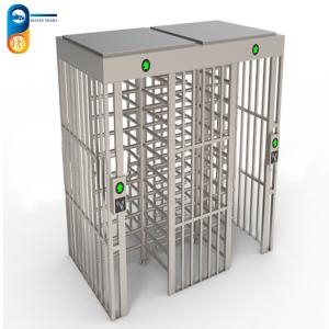China Pedestrian Entry Exit RS485 Full Height Security Turnstile wholesale