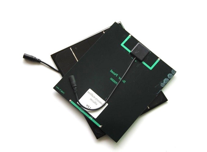 3W 12V Monocrystalline Silicon Solar Panels / DIY Solar Charger DC Output